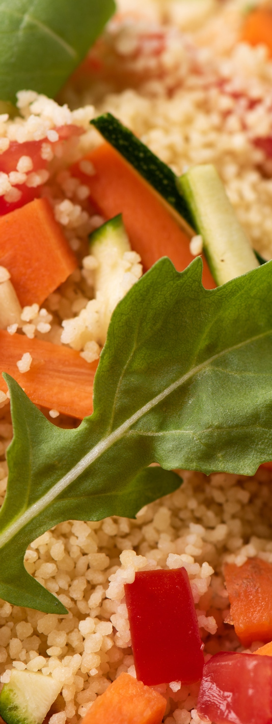 Salada de Cuscuz Marroquino com Legumes